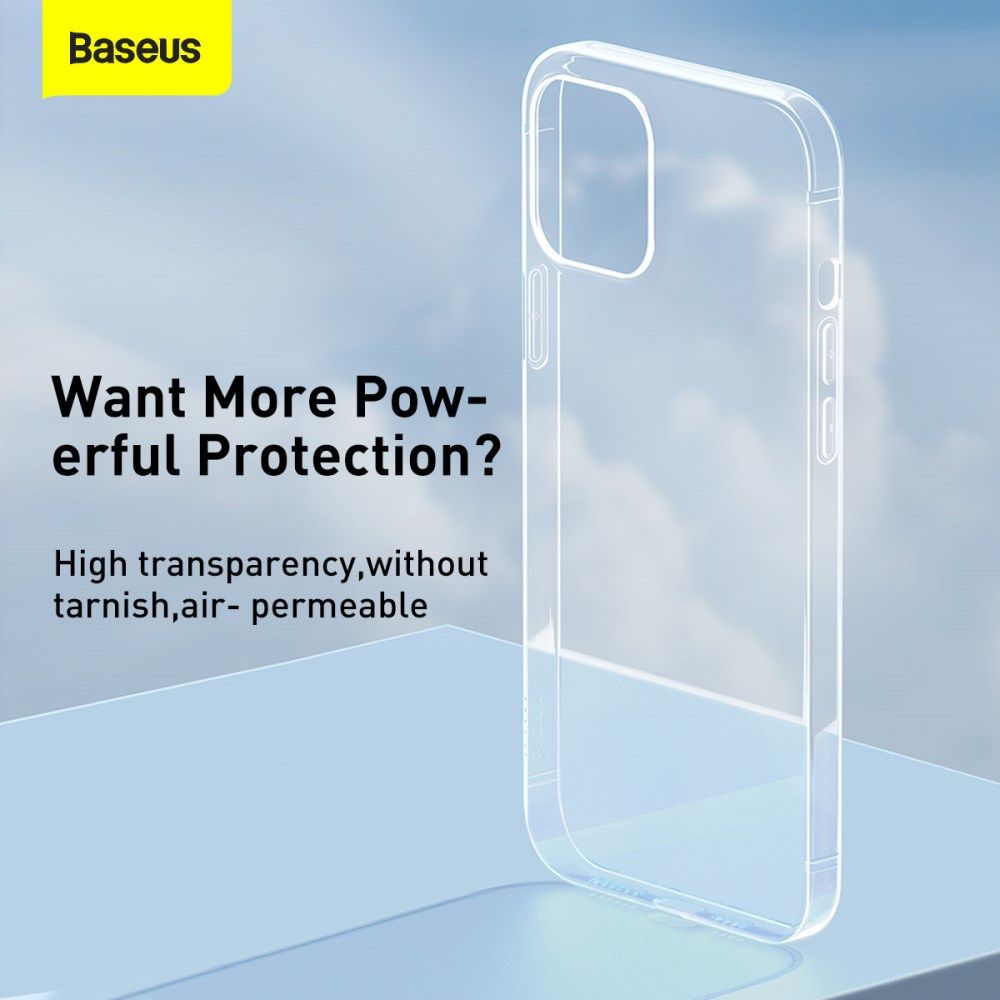 Baseus Simple Apple iPhone 12 Mini Hoesje TPU Transparant afbeelding 13