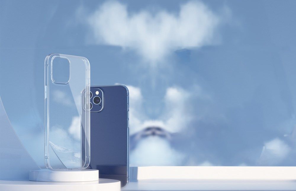 Baseus Simple Apple iPhone 12 Mini Hoesje TPU Transparant afbeelding 7