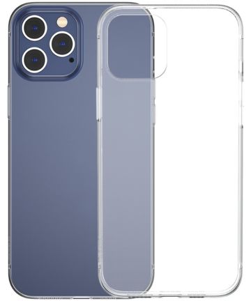Baseus Simple Apple iPhone 12 Pro Max TPU Hoesje Transparant Hoesjes