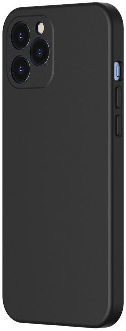 Baseus Liquid Apple iPhone 12 Pro Siliconen Hoesje Zwart afbeelding 2