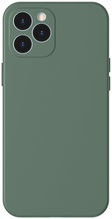 Baseus Liquid Apple iPhone 12 Pro Max Hoesje Siliconen Groen afbeelding 1