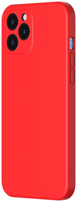 Baseus Liquid Apple iPhone 12 Pro Max Hoesje Siliconen Rood afbeelding 2