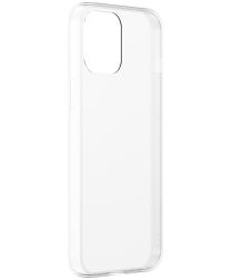 Baseus Frosted Glass Apple iPhone 12 Mini Hoesje TPU Matte Wit