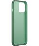 Baseus Frosted Glass Apple iPhone 12 Mini Hoesje TPU Matte Groen