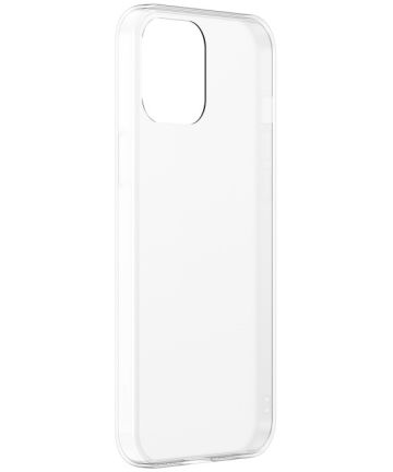 Baseus Frosted Glass Apple iPhone 12 / 12 Pro Hoesje TPU Matte Wit Hoesjes