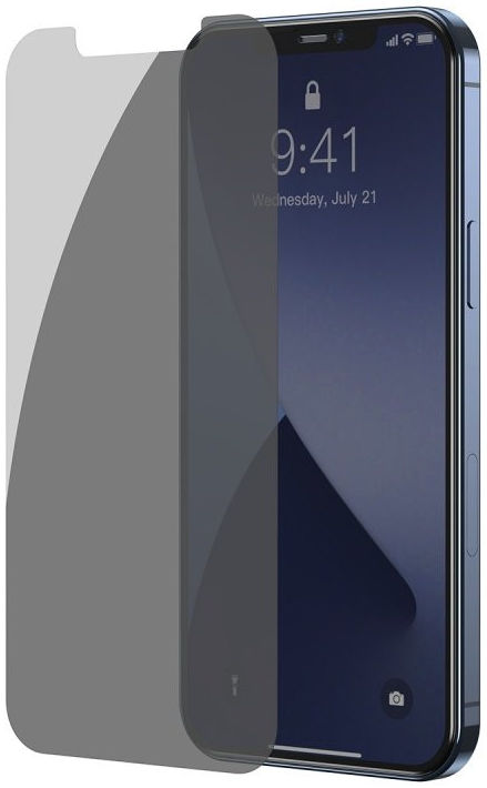 Baseus Apple iPhone 12 Pro Max Privacy Tempered Glass Screen Protector afbeelding 1