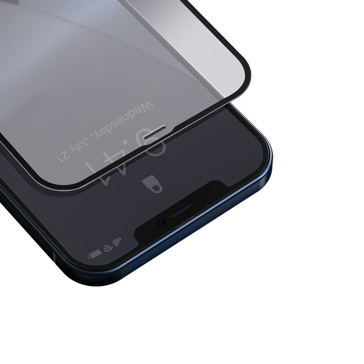 Baseus Curved Screen Protector Apple iPhone 12 Mini 2-Pack afbeelding 4