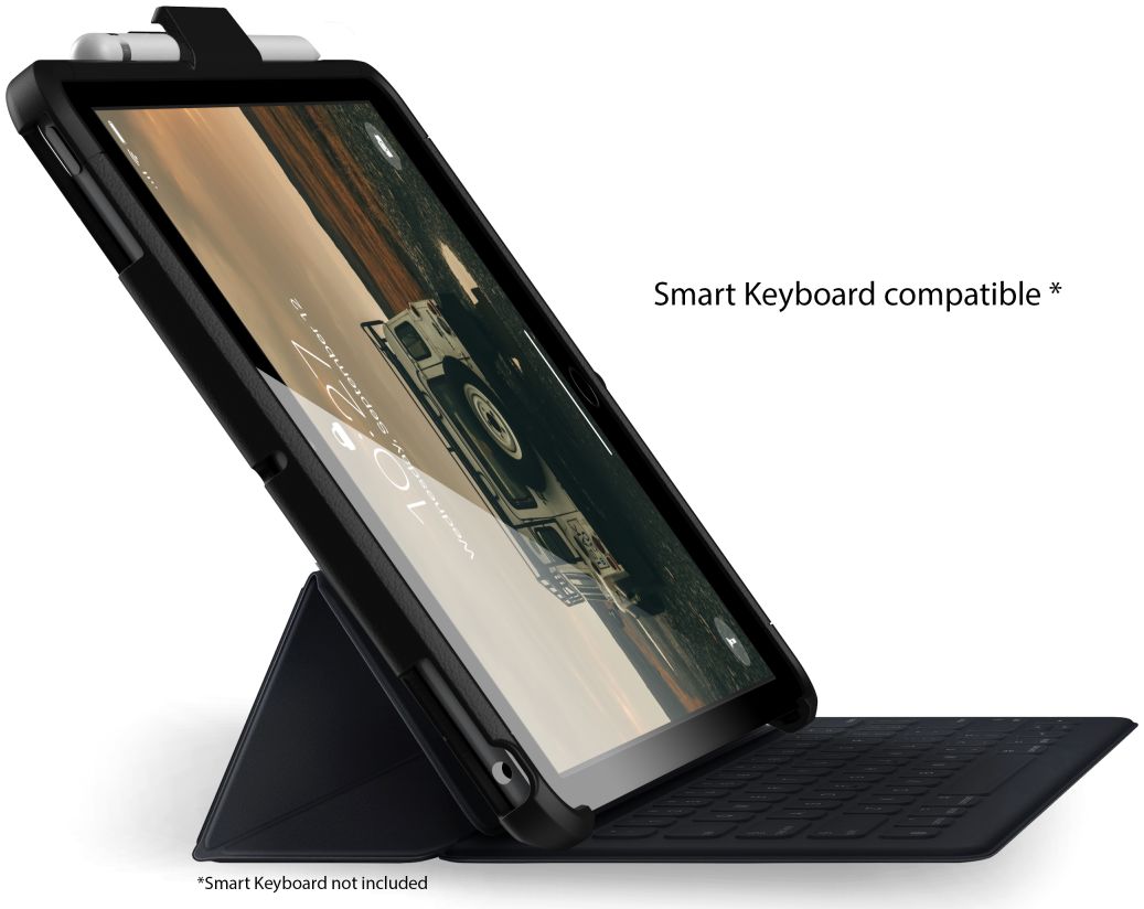 Urban Armor Gear Scout Apple iPad 10.2 (2019/2020/2021) Hoes Zwart afbeelding 11