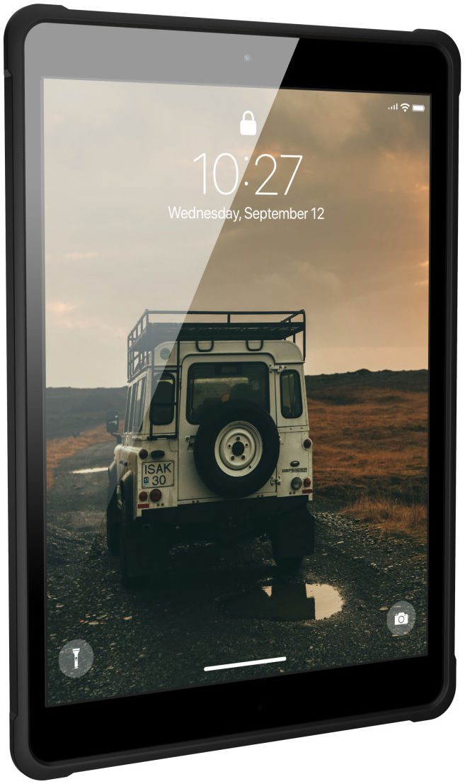 UAG Metropolis iPad 10.2 (2019 / 2020 / 2021) Hoes met Handstrap Zwart afbeelding 4