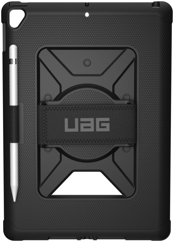 UAG Metropolis iPad 10.2 (2019 / 2020 / 2021) Hoes met Handstrap Zwart afbeelding 6