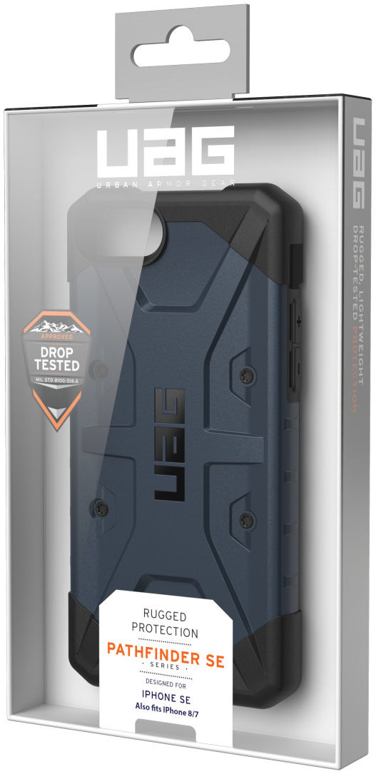 Urban Armor Gear Pathfinder Series Apple iPhone SE 2020 Hoesje Blauw afbeelding 13