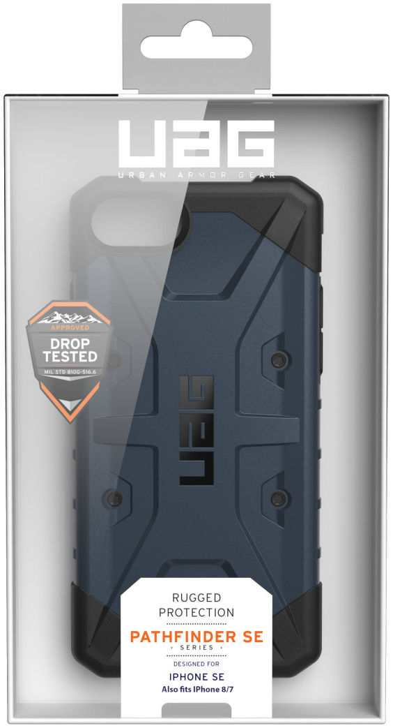 Urban Armor Gear Pathfinder Series Apple iPhone SE 2020 Hoesje Blauw afbeelding 14