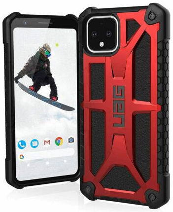 Urban Armor Gear Monarch Google Pixel 4 Hoesje Crimson afbeelding 1