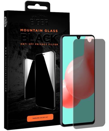 Eiger Samsung Galaxy A41 Privacy Glass Screen Protector Plat Screen Protectors