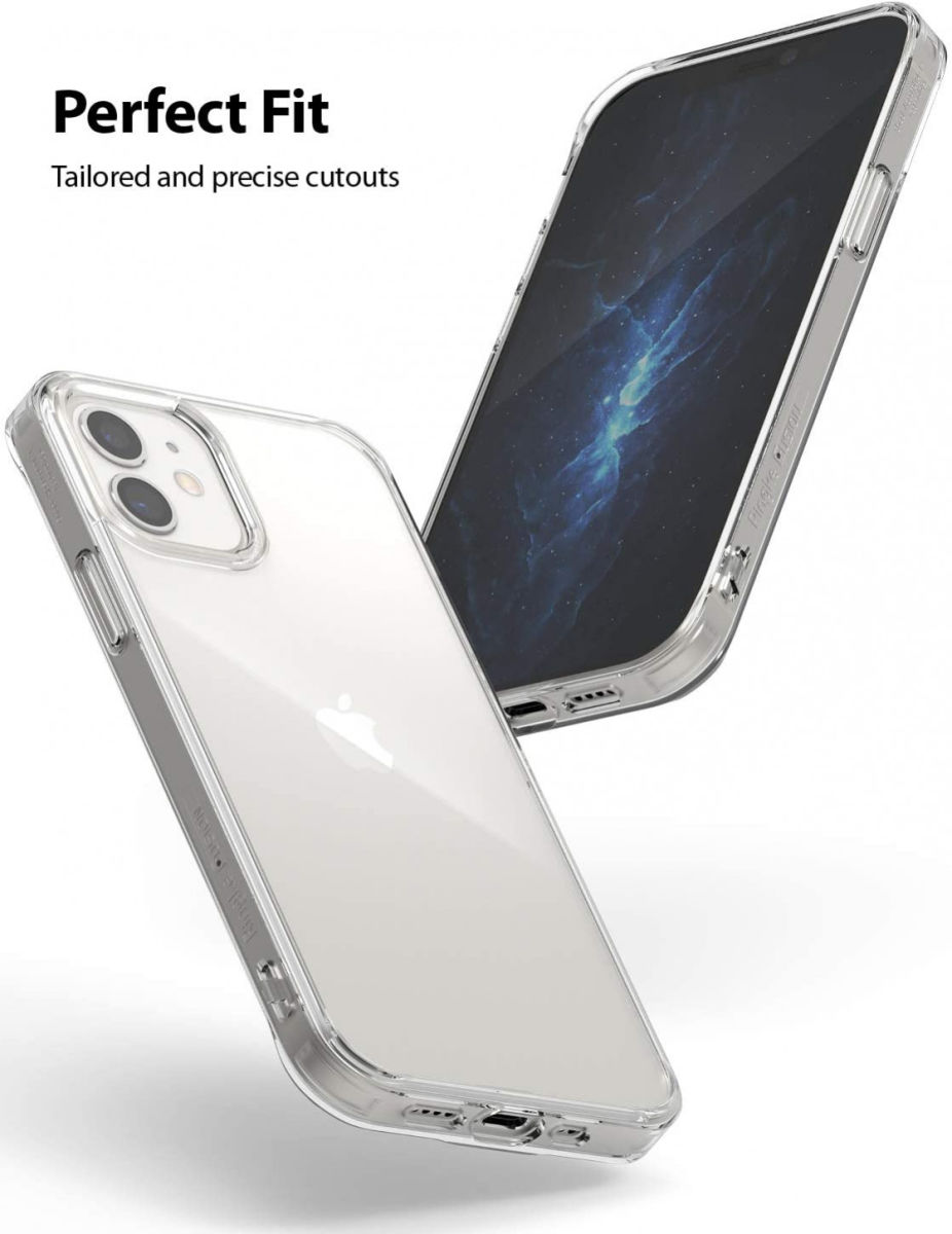 Ringke Fusion Apple iPhone 12 Mini Hoesje Transparant afbeelding 4