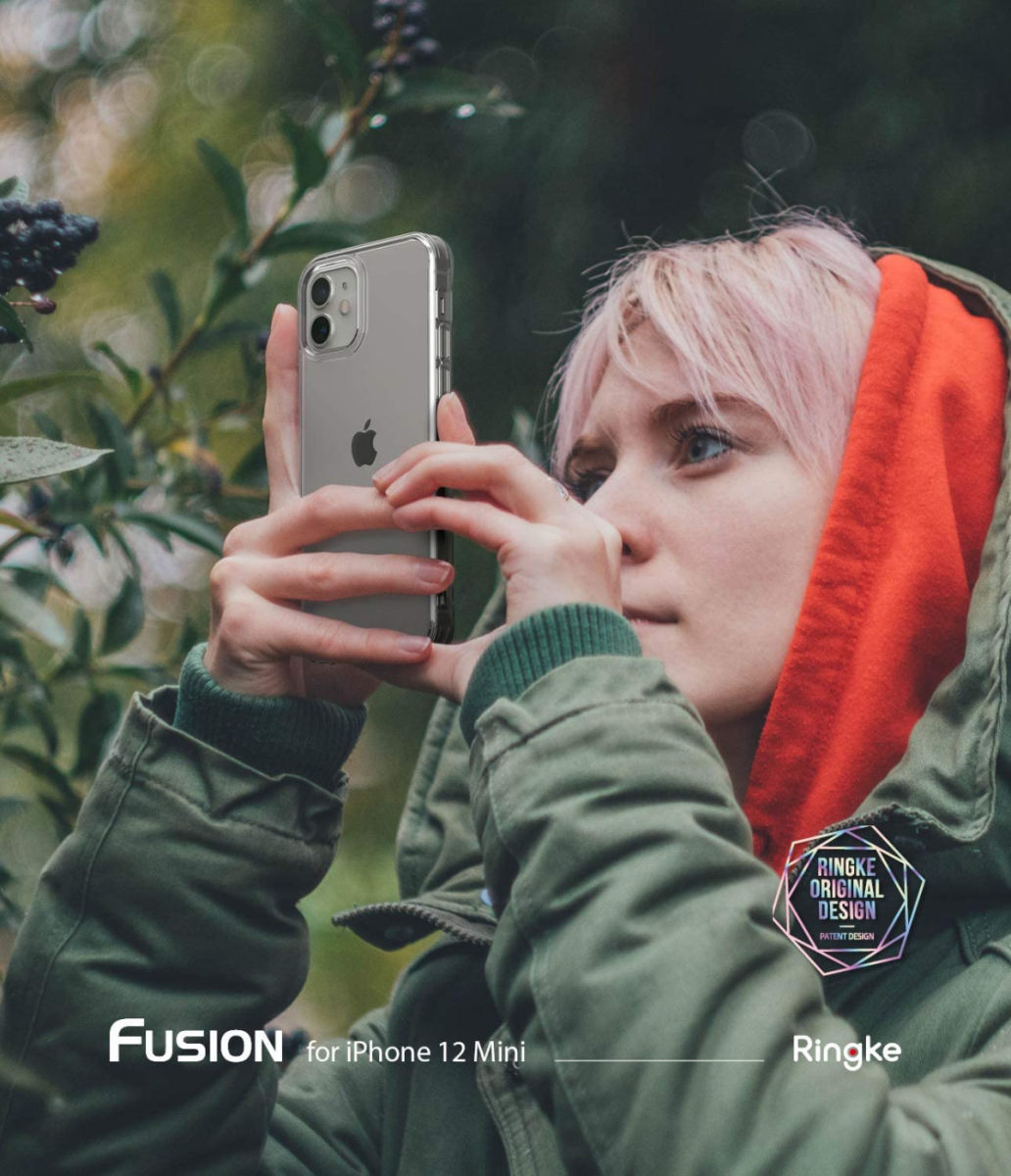 Ringke Fusion Apple iPhone 12 Mini Hoesje Transparant afbeelding 10