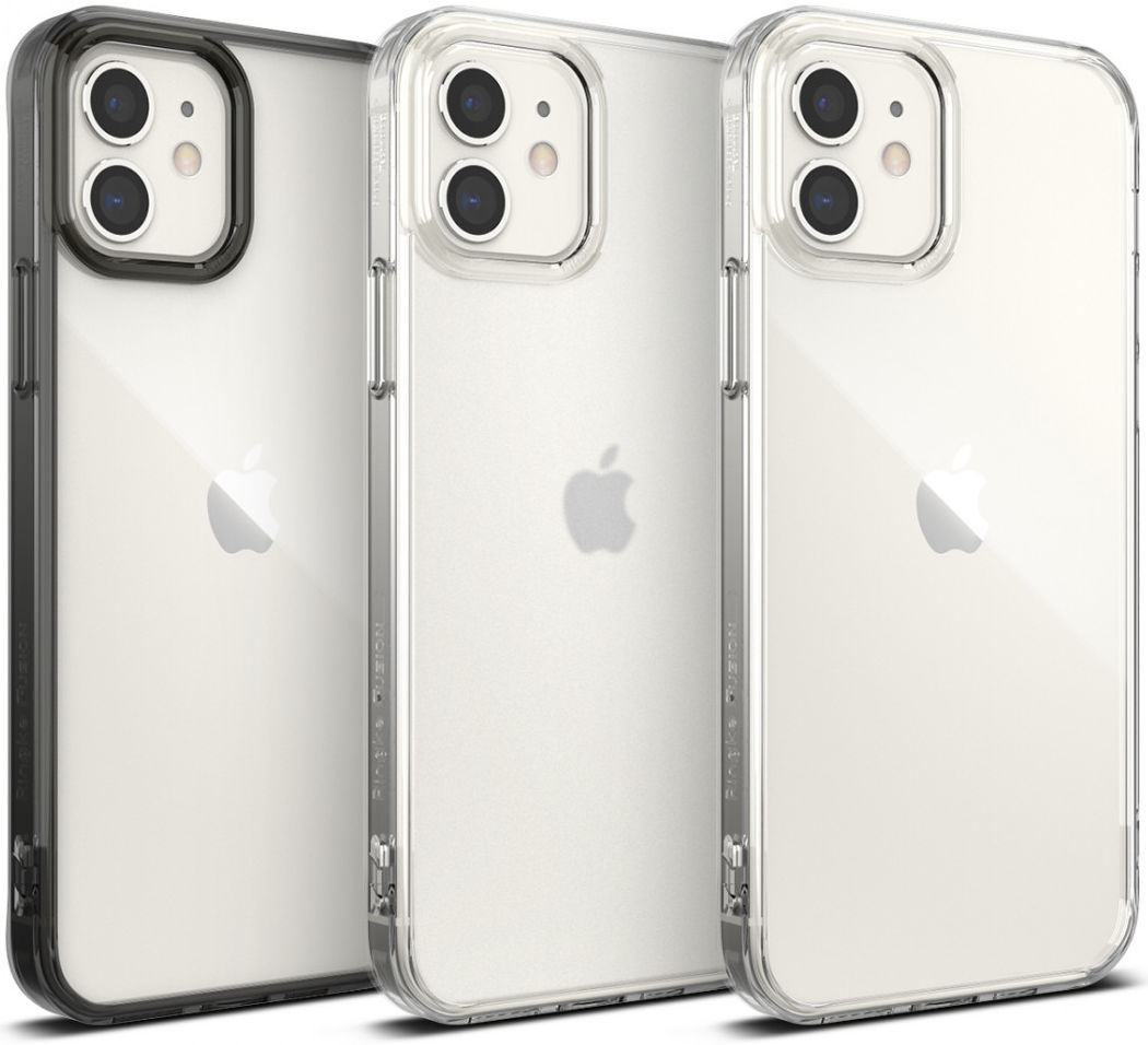 Ringke Fusion Apple iPhone 12 Mini Hoesje Matte Transparant afbeelding 12