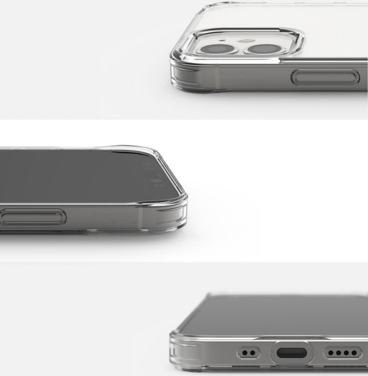 Ringke Fusion Apple iPhone 12 Mini Hoesje Matte Transparant afbeelding 8