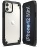 Ringke Fusion X Apple iPhone 12 Mini Hoesje Transparant/Zwart