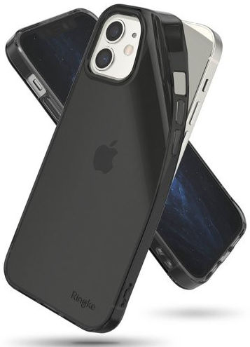 Ringke Air Apple iPhone 12 Mini Hoesje Flexibel TPU Smoke Black afbeelding 1