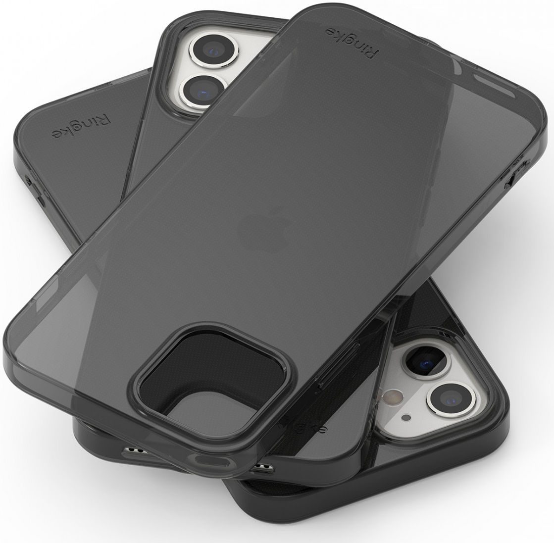 Ringke Air Apple iPhone 12 Mini Hoesje Flexibel TPU Smoke Black afbeelding 4