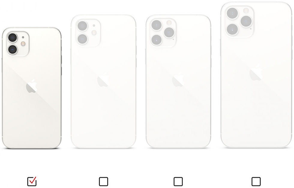 Ringke Air Apple iPhone 12 Mini Hoesje Flexibel TPU Smoke Black afbeelding 10