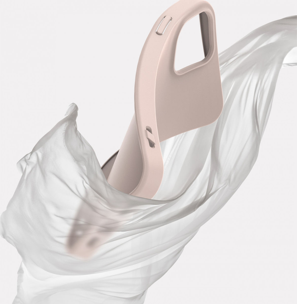 Ringke Air S Apple iPhone 12 Mini Hoesje Flexibel TPU Roze afbeelding 8