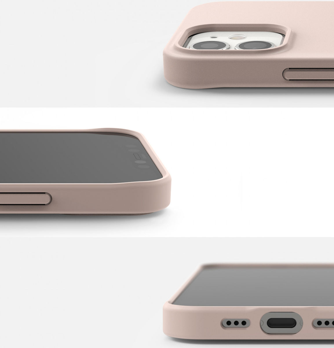 Ringke Air S Apple iPhone 12 Mini Hoesje Flexibel TPU Roze afbeelding 9