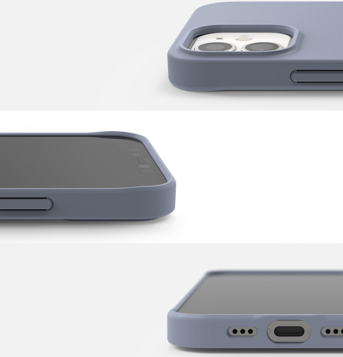Ringke Air S Apple iPhone 12 Mini Hoesje Flexibel TPU Grijs afbeelding 5