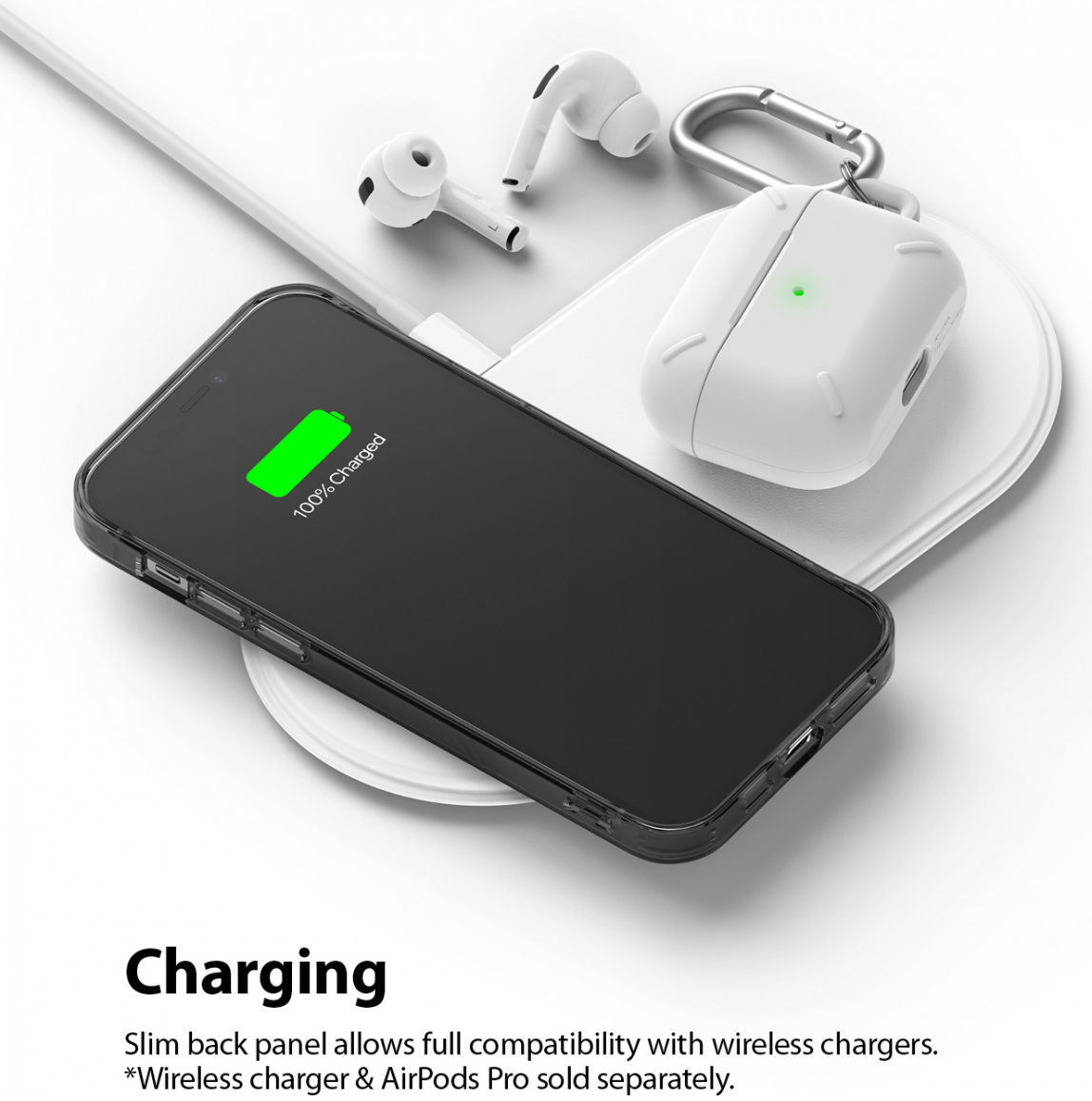 Ringke Fusion Apple iPhone 12 / 12 Pro Hoesje Transparant Zwart afbeelding 9
