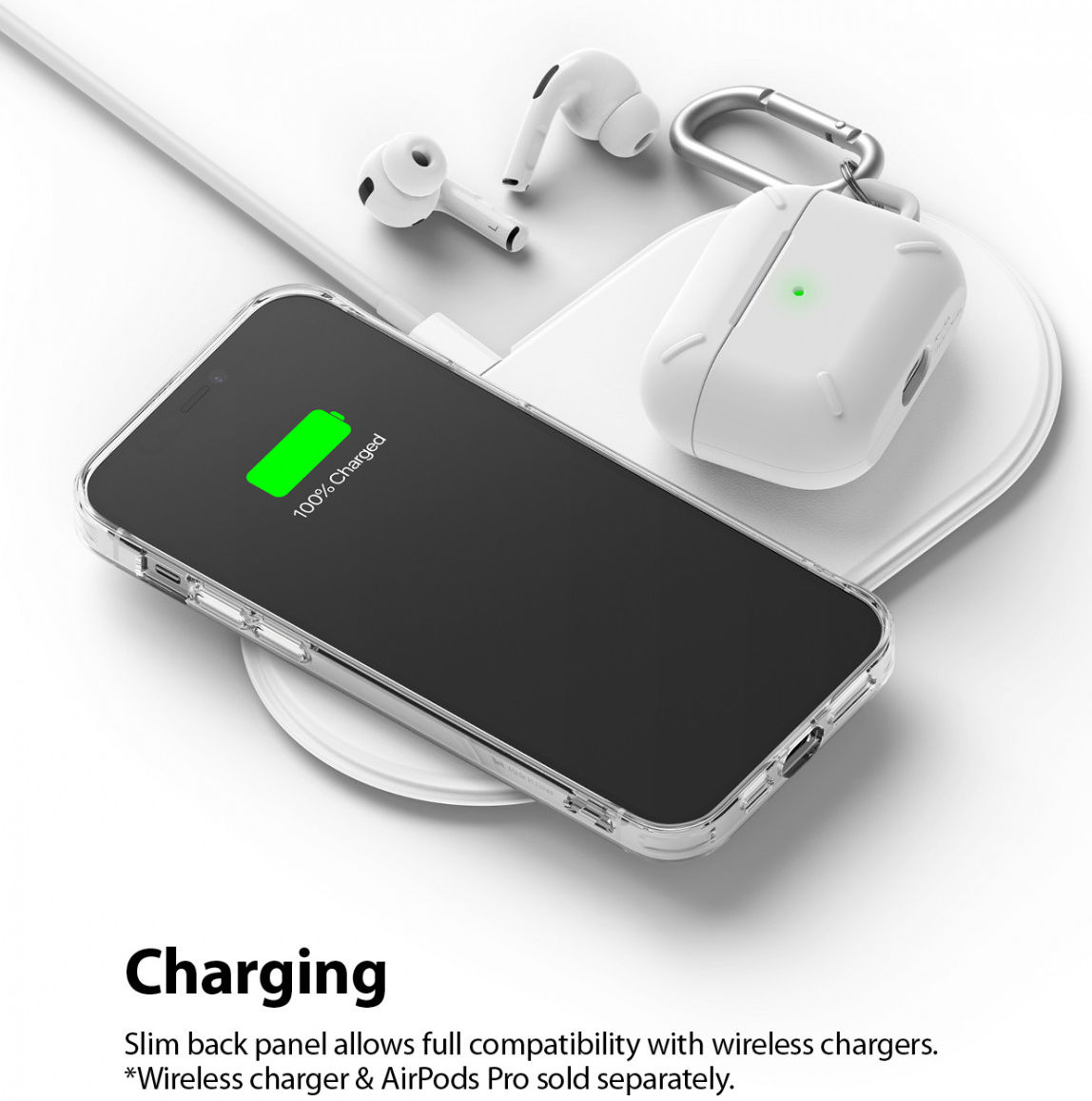 Ringke Fusion Apple iPhone 12 / 12 Pro Hoesje Matte Transparant afbeelding 9