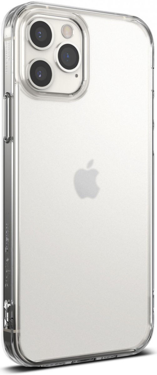 Ringke Fusion Apple iPhone 12 / 12 Pro Hoesje Matte Transparant afbeelding 2