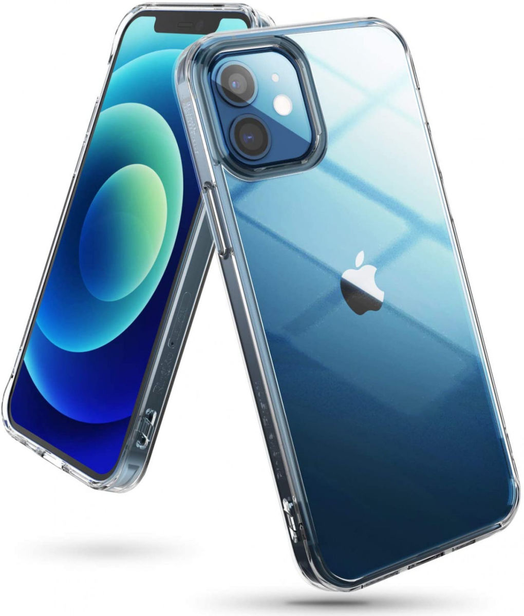 Ringke Fusion Apple iPhone 12 / 12 Pro Hoesje Matte Transparant afbeelding 1