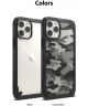 Ringke Fusion X Apple iPhone 12 / 12 Pro Hoesje Transparant Zwart