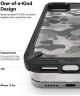 Ringke Fusion X Apple iPhone 12 / 12 Pro Hoesje Camo Zwart