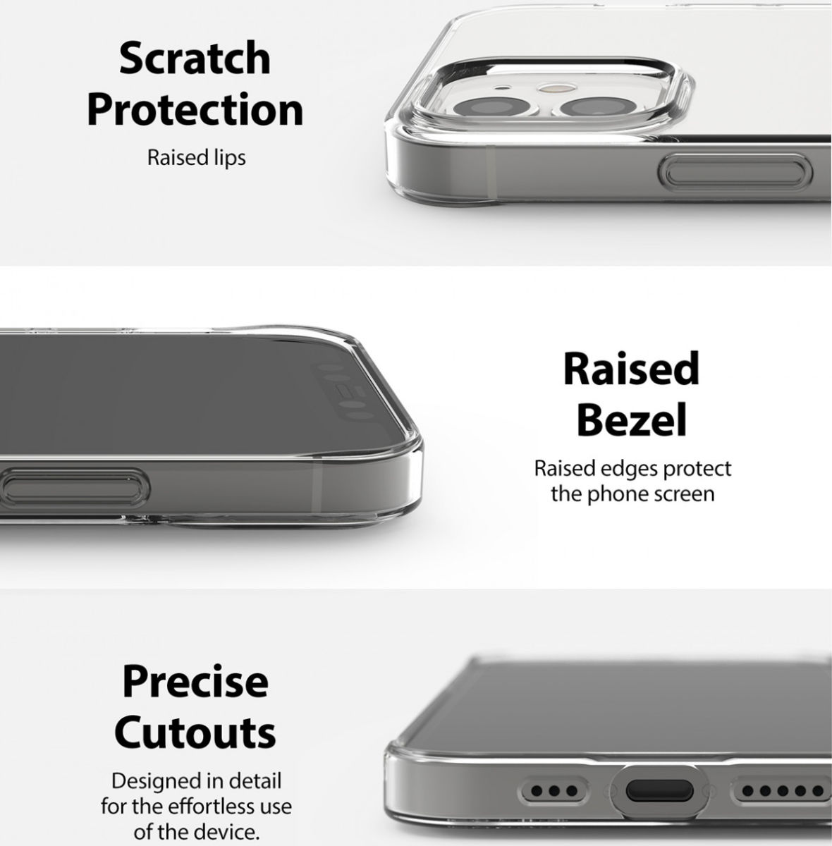 Ringke Air Apple iPhone 12 / 12 Pro Hoesje Flexibel TPU Transparant afbeelding 14
