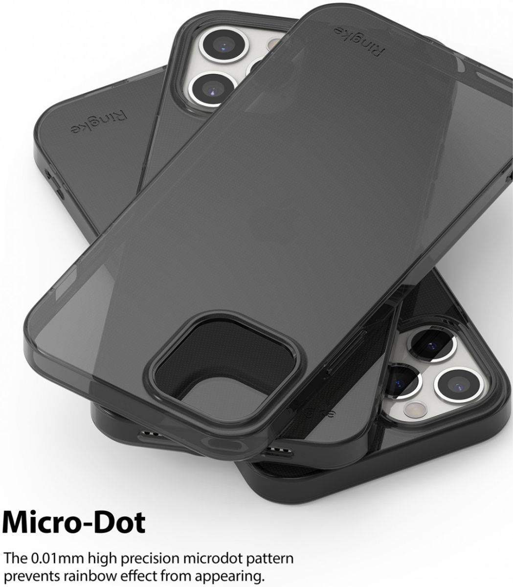 Ringke Air Apple iPhone 12 / 12 Pro Hoesje Flexibel TPU Zwart afbeelding 6