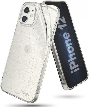 Ringke Air Apple iPhone 12 / 12 Pro Hoesje Flexibel TPU Glitter Clear Hoesjes