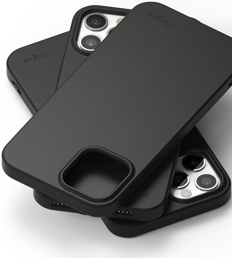 Ringke Air S Apple iPhone 12 / 12 Pro Hoesje Flexibel TPU Zwart afbeelding 3