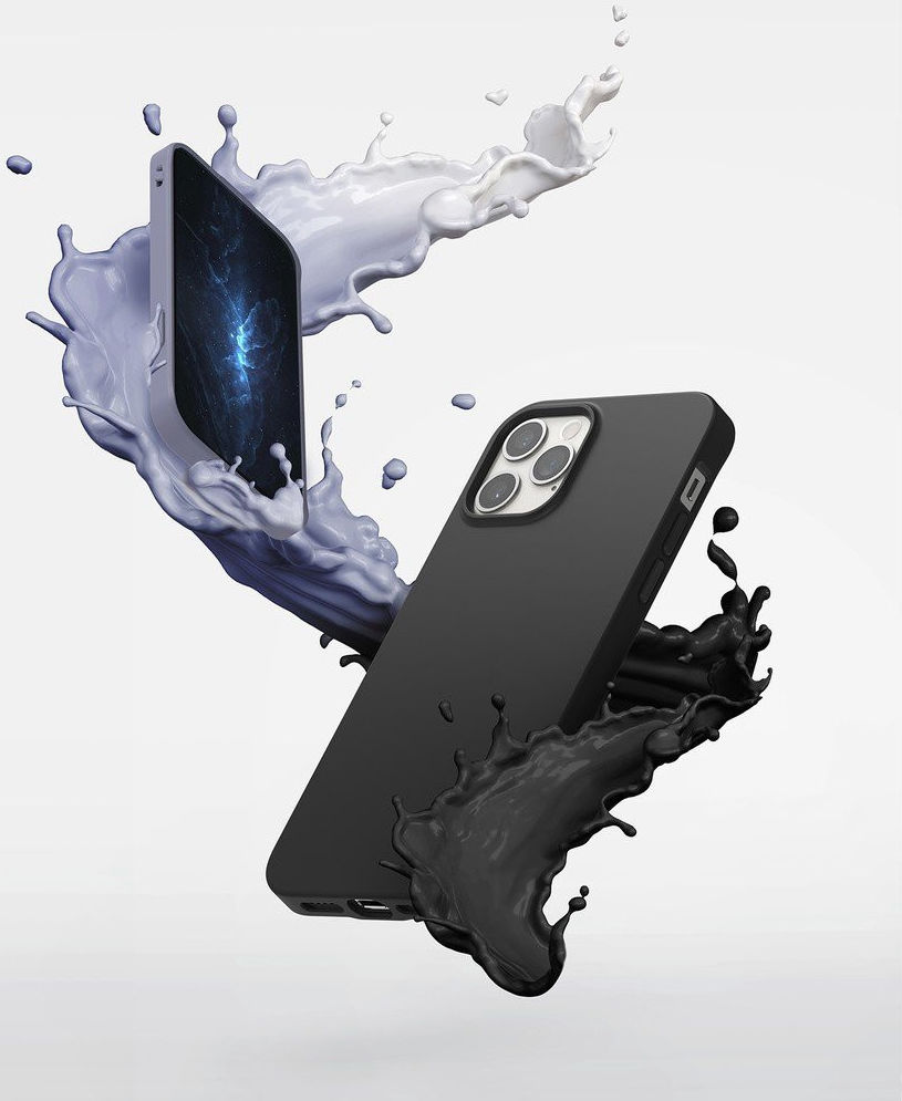 Ringke Air S Apple iPhone 12 / 12 Pro Hoesje Flexibel TPU Zwart afbeelding 8