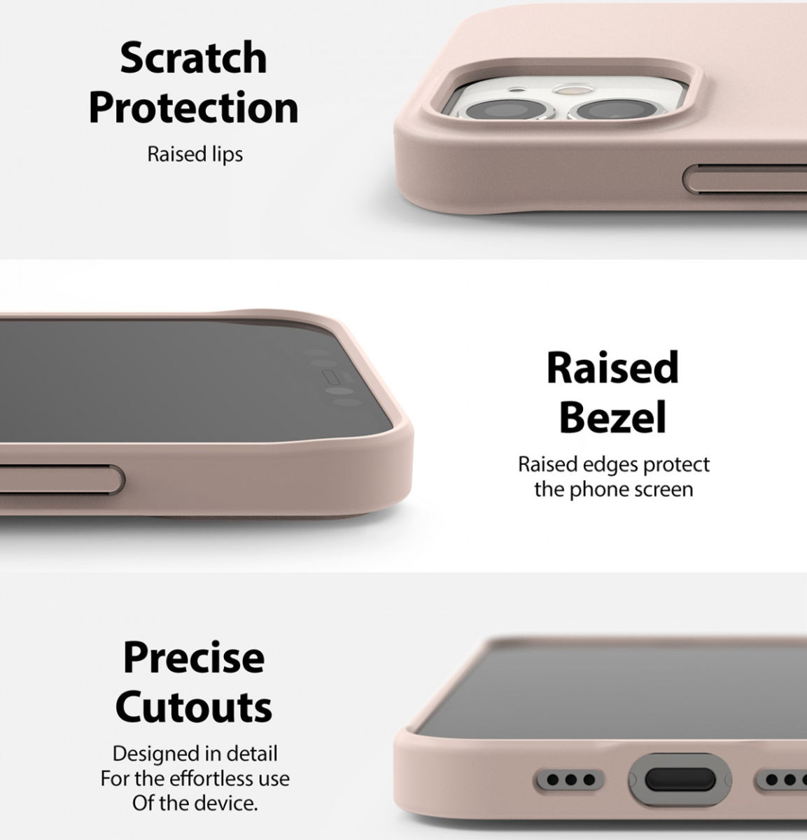 Ringke Air S Apple iPhone 12 / 12 Pro Hoesje Flexibel TPU Roze afbeelding 7
