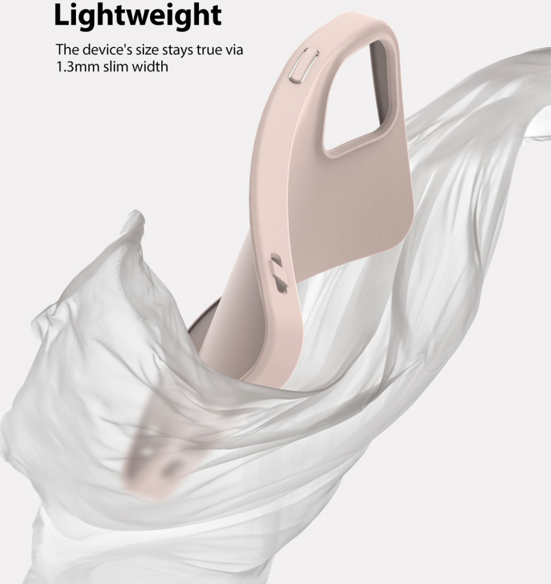 Ringke Air S Apple iPhone 12 / 12 Pro Hoesje Flexibel TPU Roze afbeelding 8