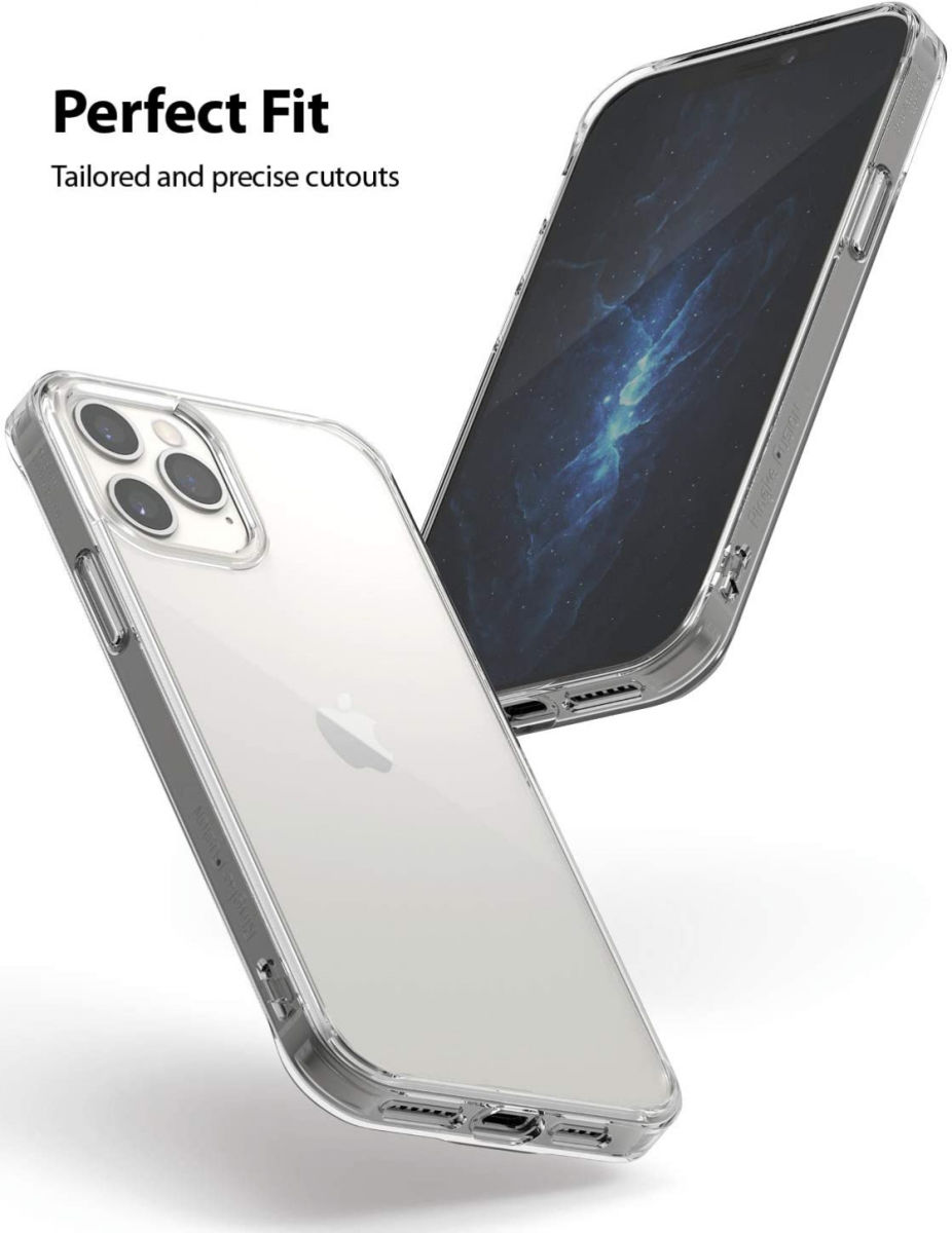 Ringke Fusion Apple iPhone 12 Pro Max Hoesje Transparant afbeelding 3