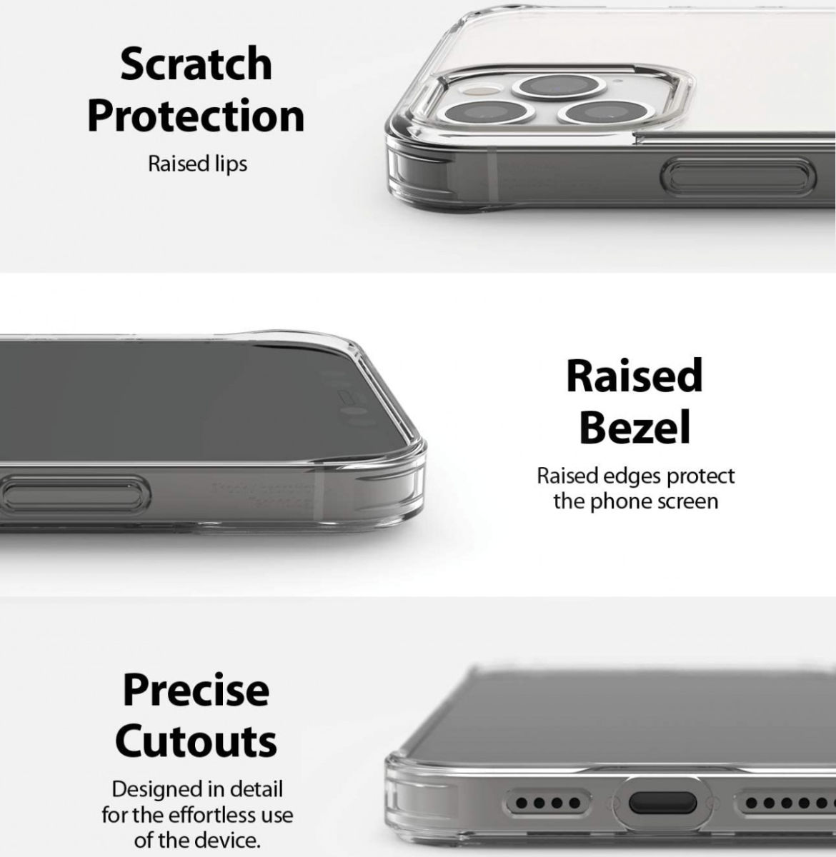 Ringke Fusion Apple iPhone 12 Pro Max Hoesje Transparant afbeelding 6