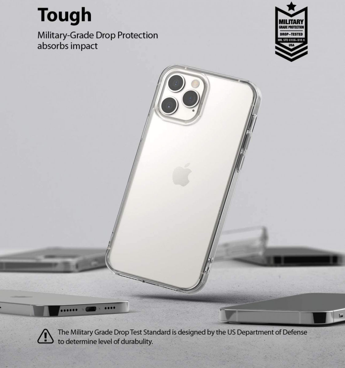 Ringke Fusion Apple iPhone 12 Pro Max Hoesje Transparant afbeelding 7