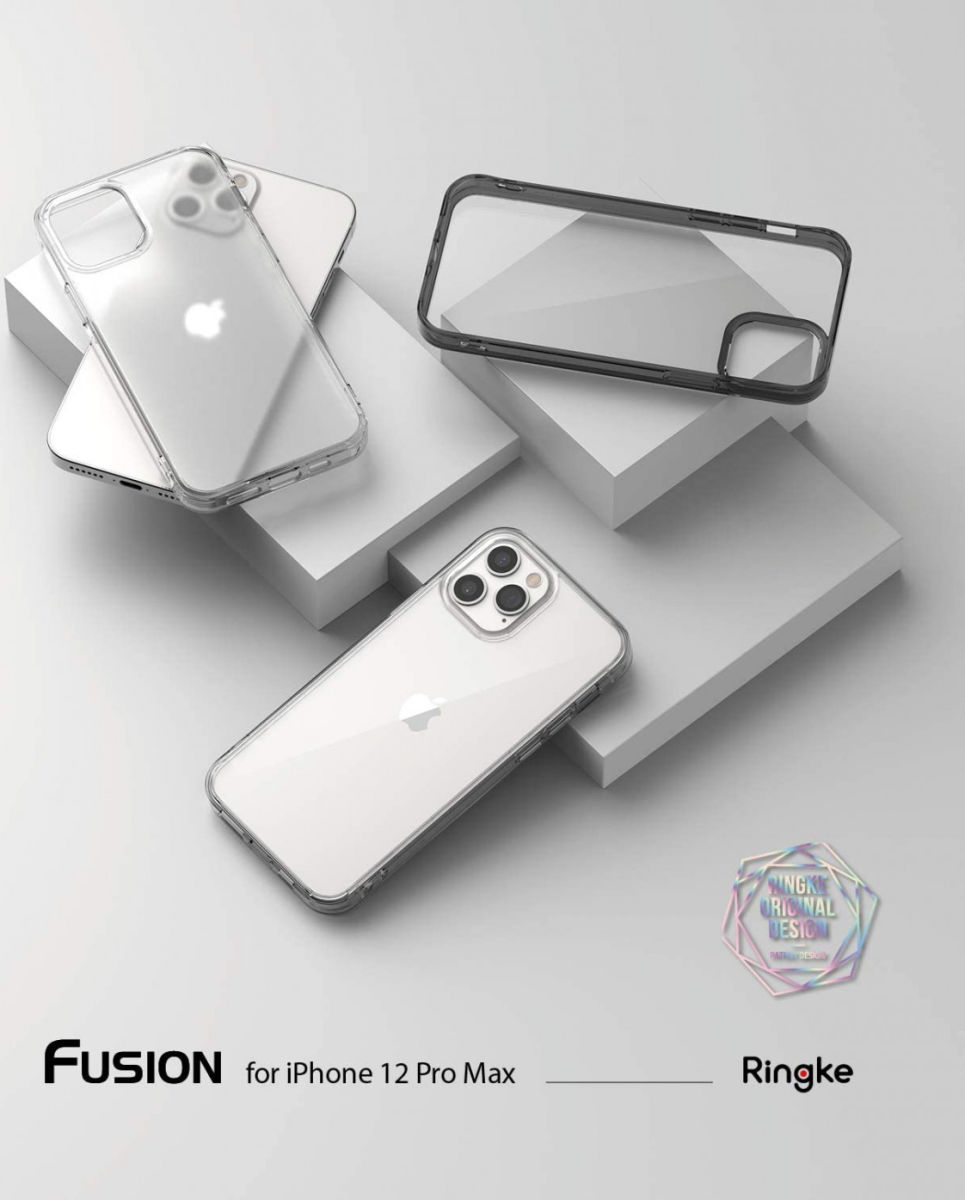 Ringke Fusion Apple iPhone 12 Pro Max Hoesje Transparant afbeelding 9
