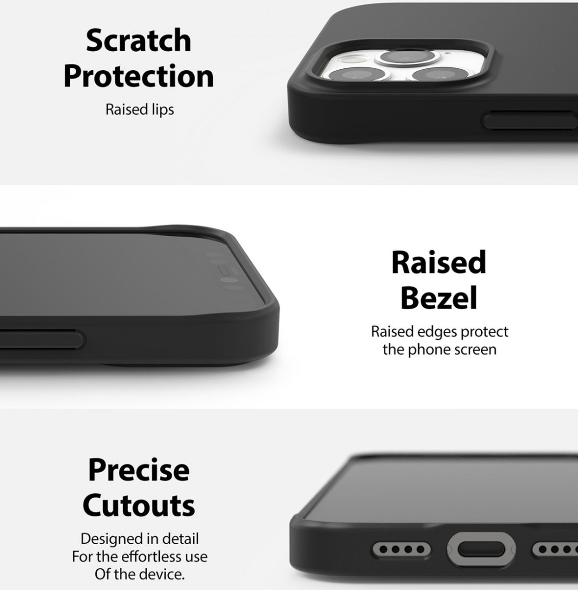 Ringke Air S Apple iPhone 12 Pro Max Hoesje Flexibel TPU Zwart afbeelding 8