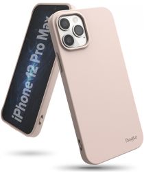 Ringke Air S Apple iPhone 12 Pro Max Hoesje Flexibel TPU Roze
