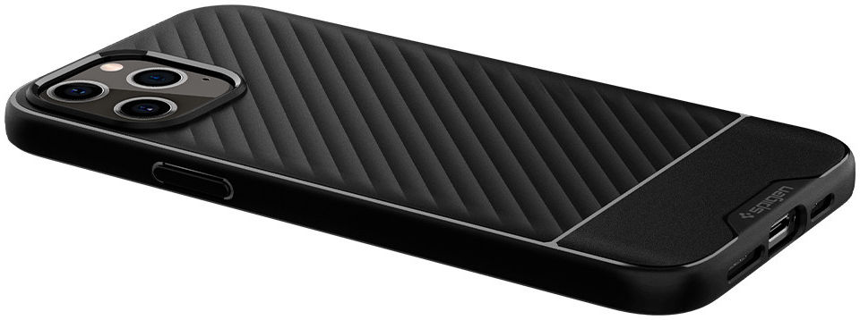 Spigen Core Armor Apple iPhone 12 Pro Max Hoesje Zwart afbeelding 3