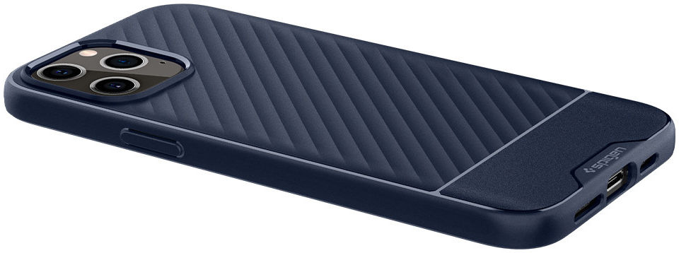 Spigen Core Armor Apple iPhone 12 Pro Max Hoesje Blauw afbeelding 3